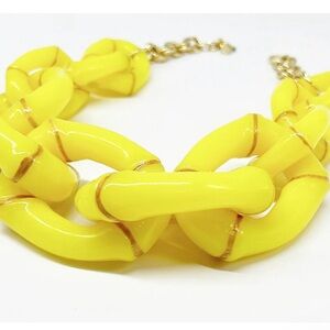 Yellow Chunky Parker Kennedy necklace